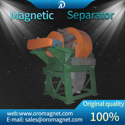 Separador magnético úmido para reboque de minério de ferro,Separador magnético de anel vertical de alta inclinação