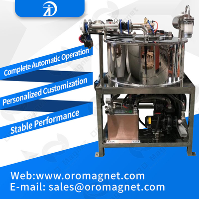 Máquina magnética molhada de processamento eficiente alta do separador fácil de operar