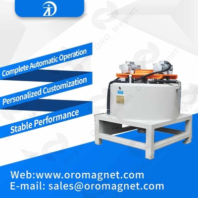 Força magnética forte secada ISO9001 do separador eletromagnético do pó do processamento mineral