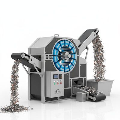 Separador Eletromagnético de Ímãs de Neodímio com Intensidade de Campo Magnético de 0,5 a 1,5 Tesla e Método de Isolamento E, ideal para Recuperação de Metais