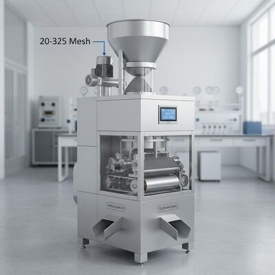 Dispositivo de Separação Magnética 50 60Hz Tamanho de Alimentação 20-325 Mesh Separador Magnético para Limpeza de Materiais Industriais