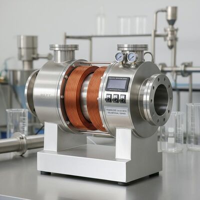 Separador de Partículas Magnéticas de Alimentação 20-325 Mesh com Bobina de Cobre Durável para Separação Magnética