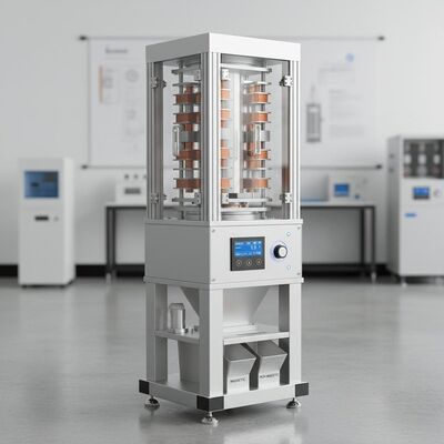 Vertical Magnetic Field High Gradient Magnetic Separator Featuring High Magnetic Strength and High Magnetic Field Intensity for Material Sorting