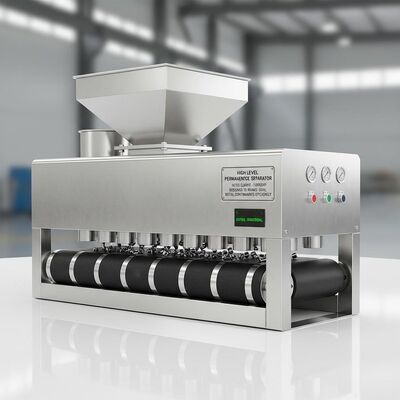 Separador Magnético Permanente de Alto Nível Corrente Nominal Modelo dependente Projetado para Remover Contaminantes Metálicos Eficientemente