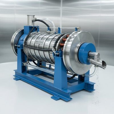 Separador magnético úmido de isolamento categoria E com instalação horizontal ou inclinada Tipo ideal para o processamento de materiais